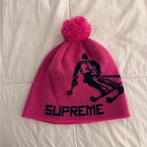 Supreme Downhill Beanie Pink